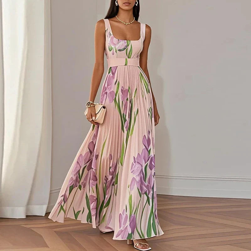 Oriah™ | Rochie maxi florală în linie A