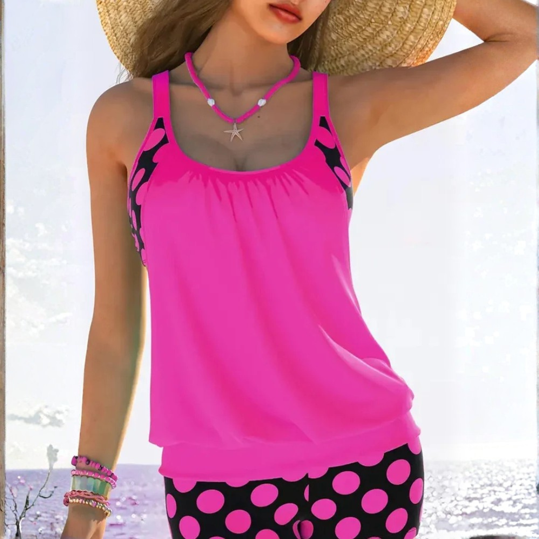 Azaria | Bikini set with spots and open details