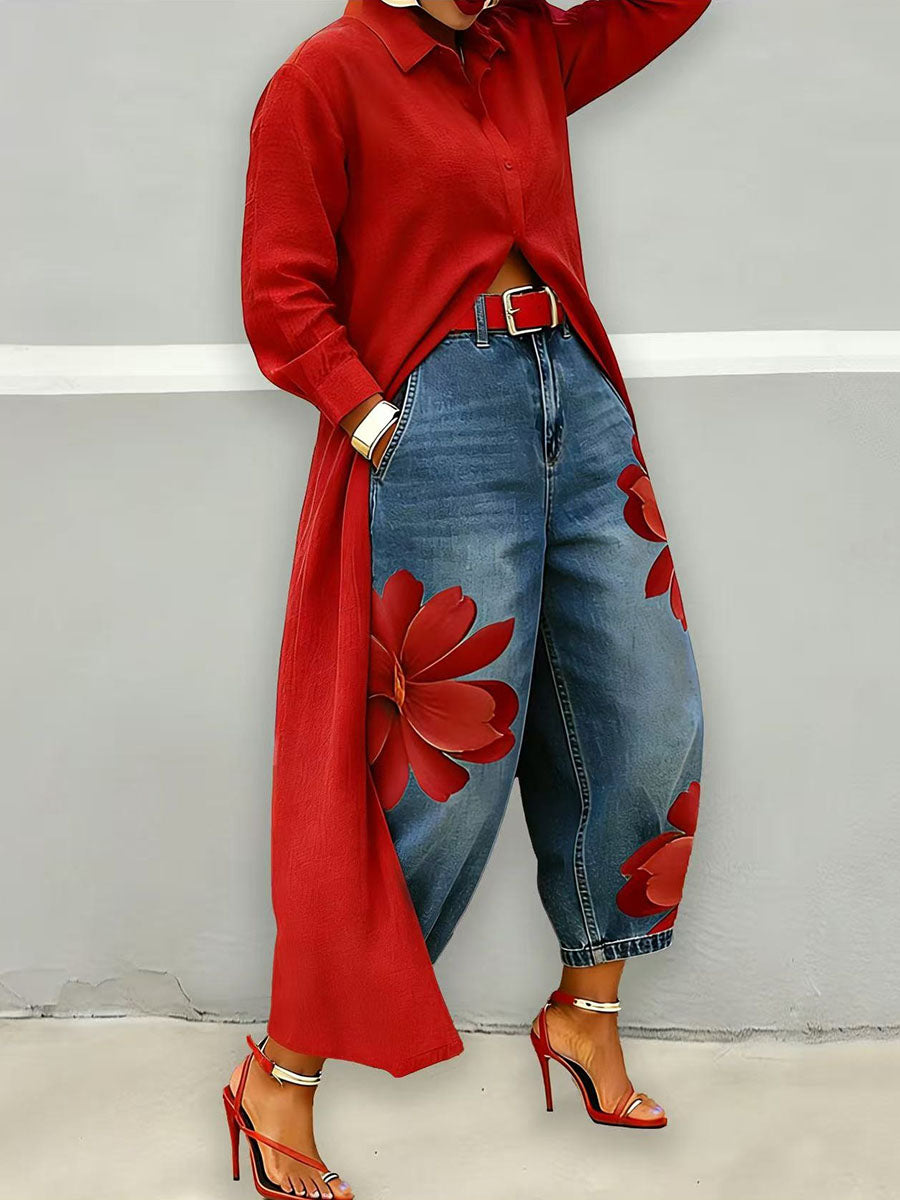 Sophia - Rochie elegantă florală