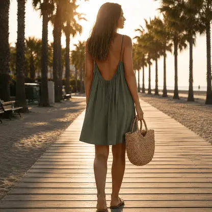 Clara™ — Rochie elegantă midi din satin