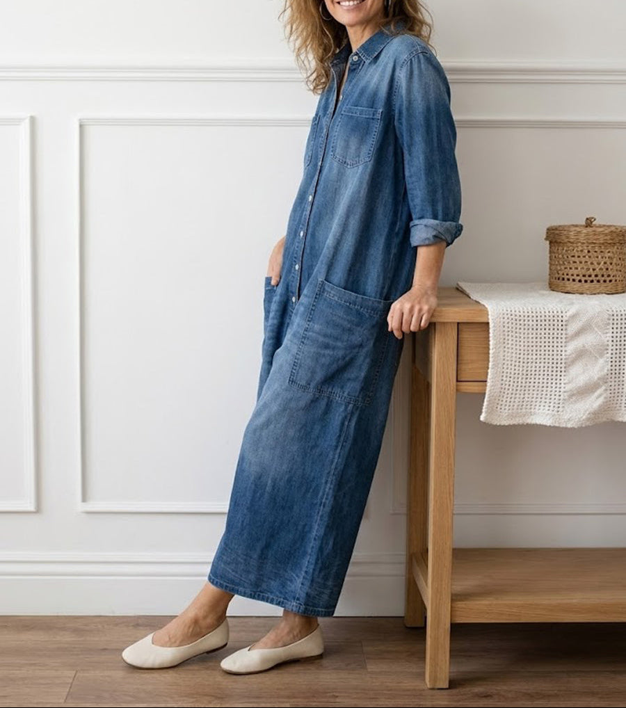 Lorelie | Salopetă vintage din denim