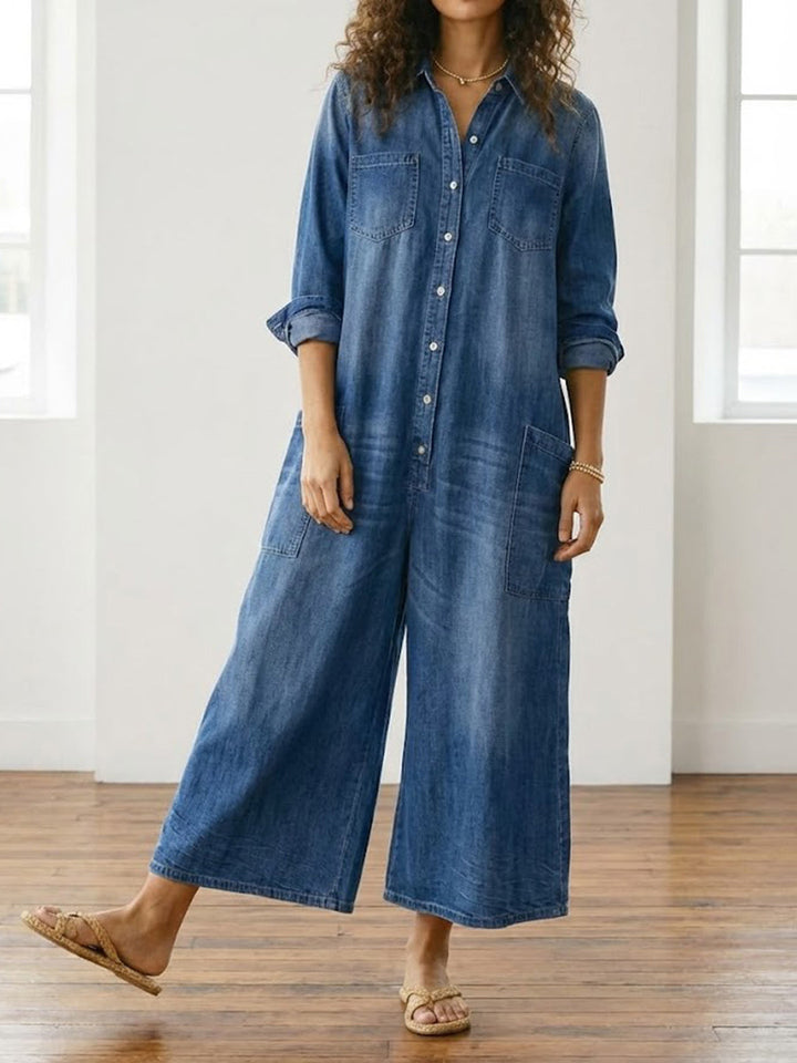 Lorelie | Salopetă vintage din denim