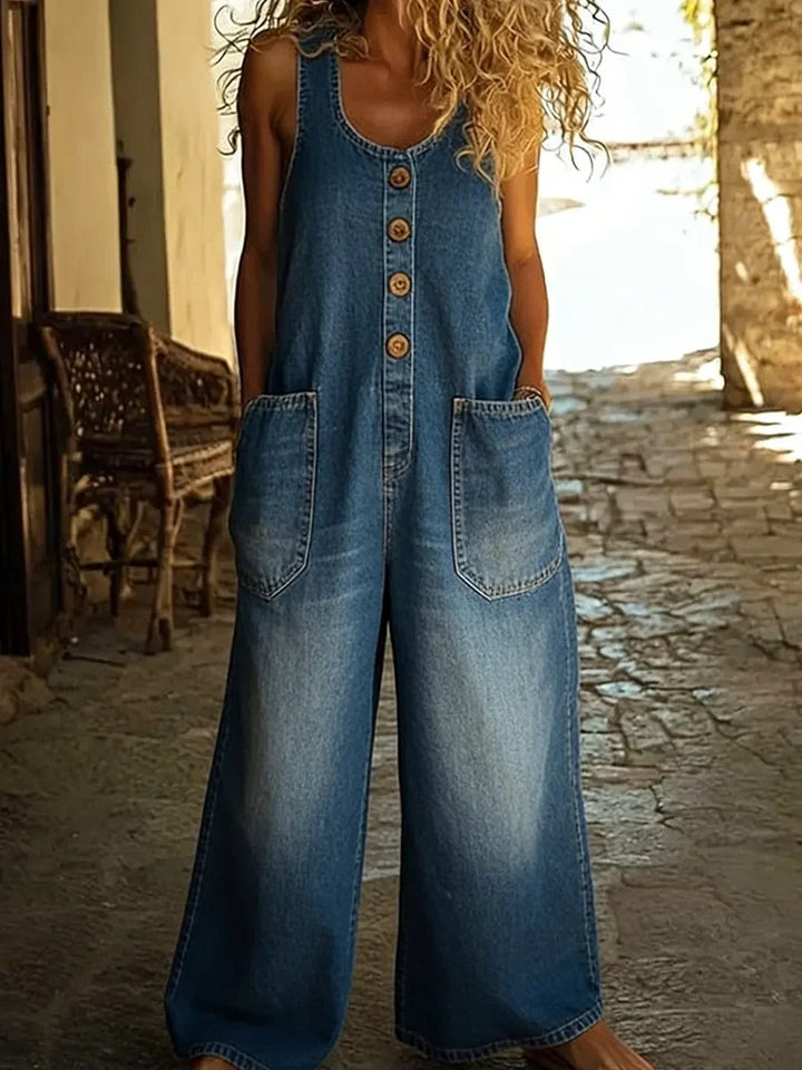 Lizabeth | Salopetă vintage din denim