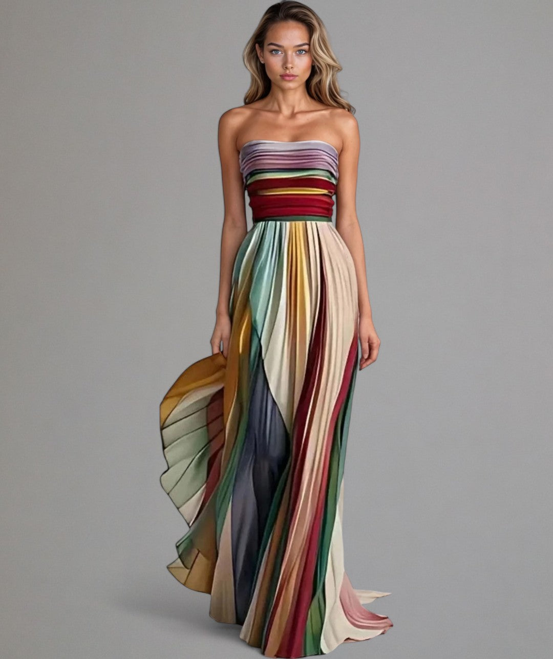 Talma™ | Rochie fără bretele elegantă