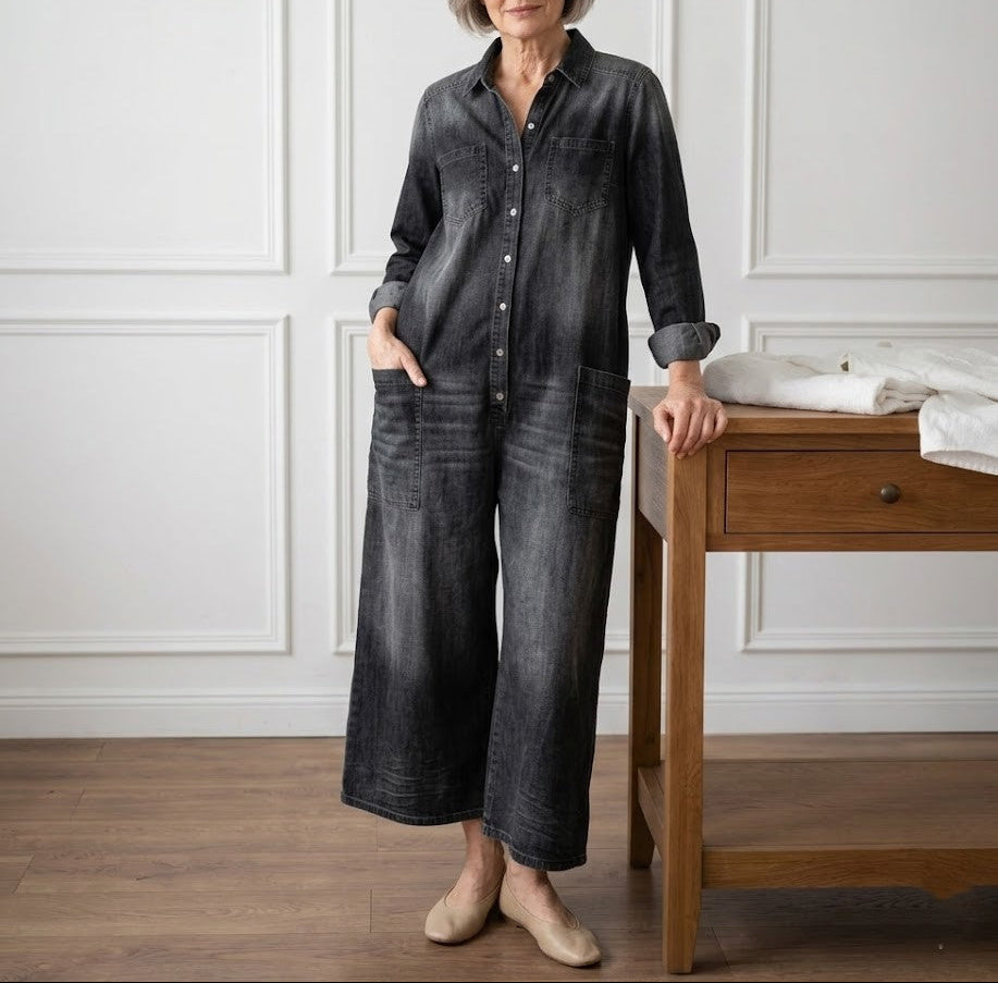 Lorelie | Salopetă vintage din denim
