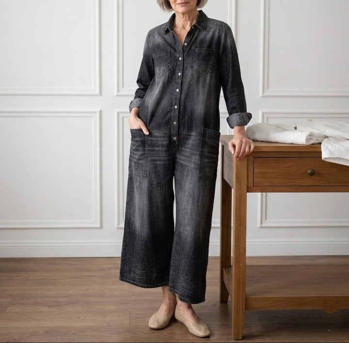 Lorelie | Salopetă vintage din denim