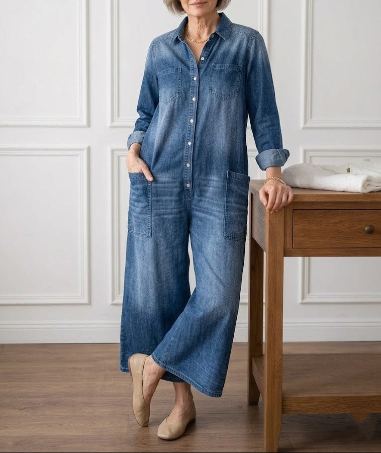 Lorelie | Salopetă vintage din denim
